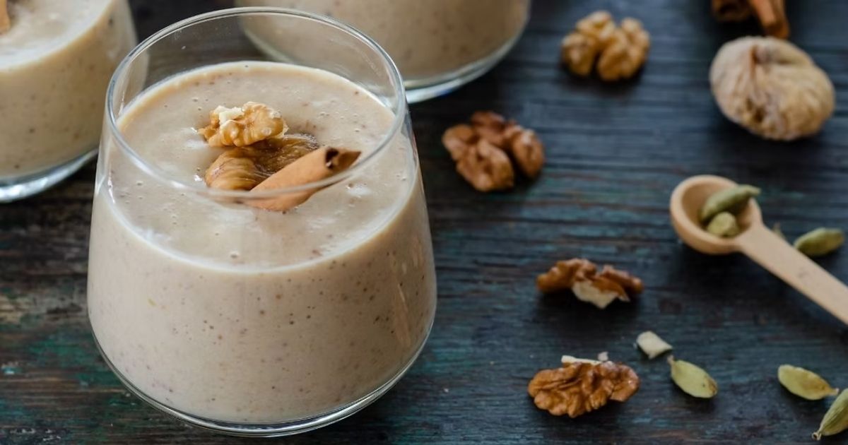 Spiced Fig and Walnut Mousse