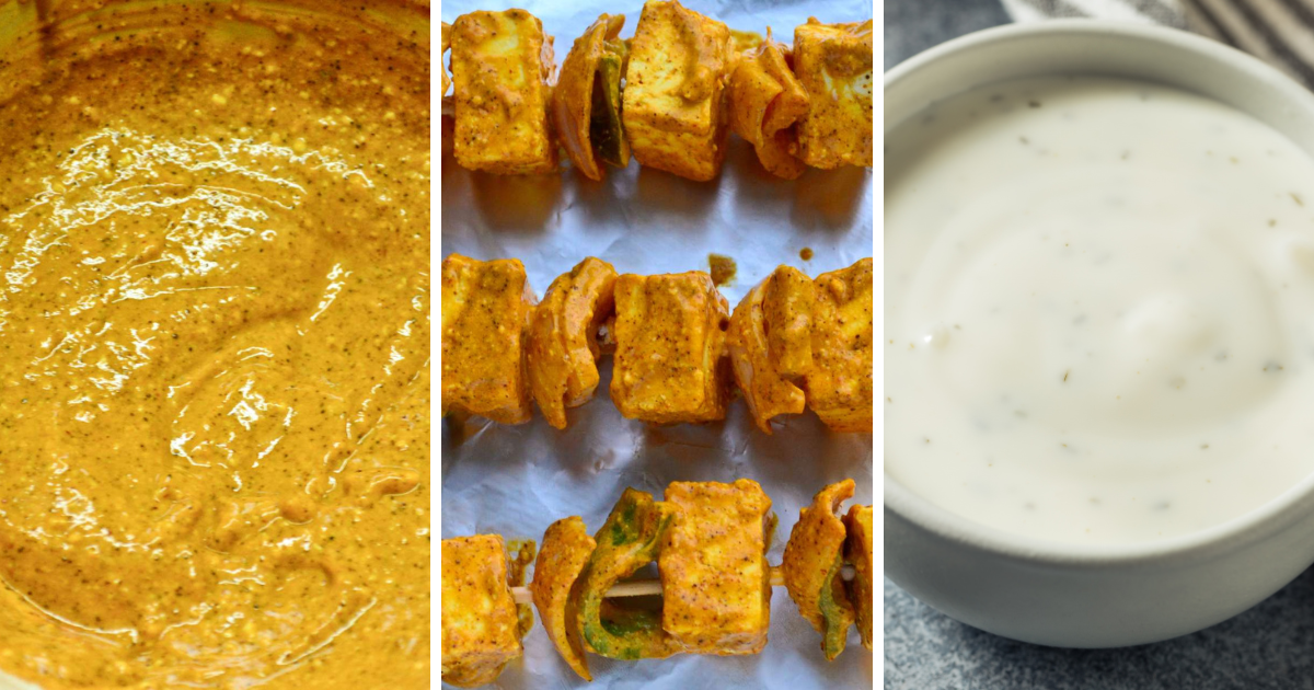 Indian-Inspired Tofu Skewers