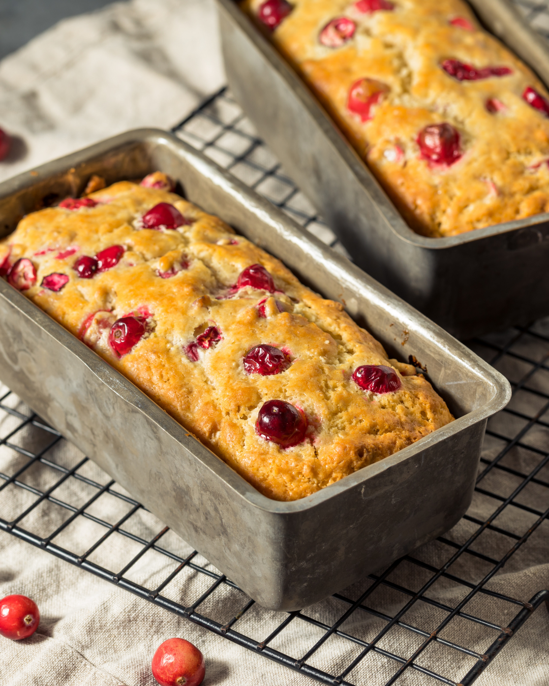 Cranberry Orange Mini Loaf Recipe