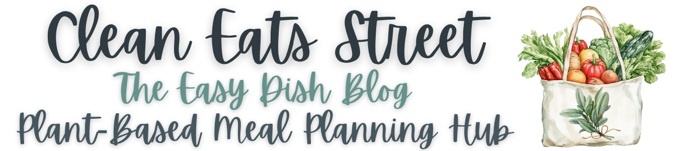 Clean Eats Street's Meal Planning Nook